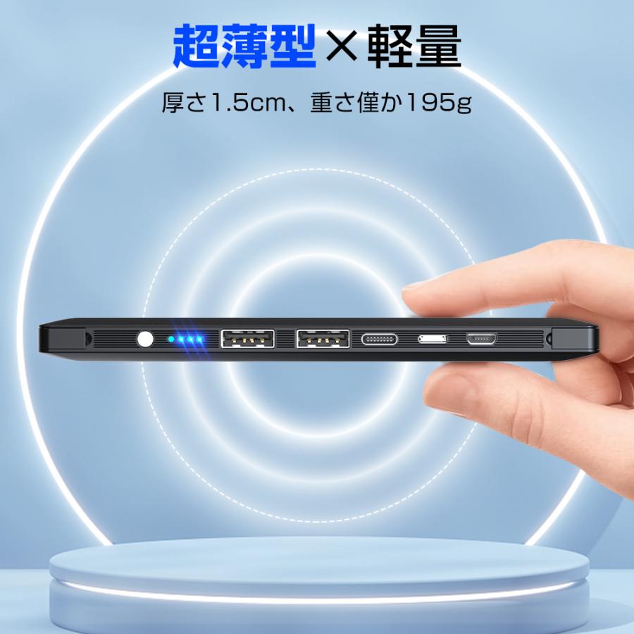 モバイルバッテリー 大容量 12000mAh 4台同時充電 スマホ充電器 モバイルバッテリー 大容量 12000mAh 4台同時充電 スマホ充電器