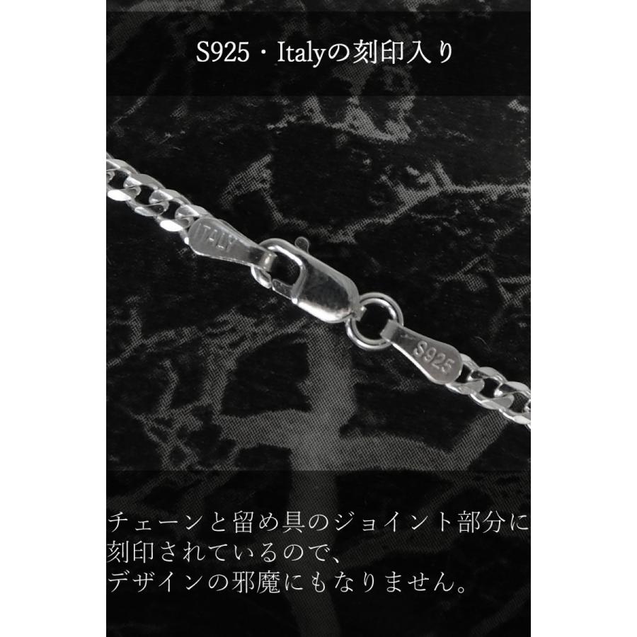 シルバー925 ネックレス 6面カット 喜平 チェーン 2.3mm 45cm