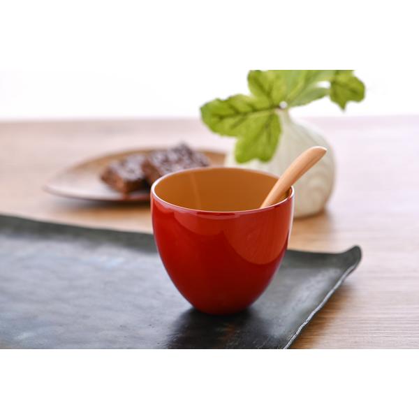 うるし カップ 朱 赤 越前塗 越前漆器 手塗り ギフト 内祝い お返し