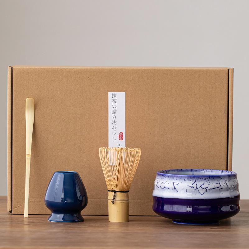 茶道具 セット 4点セット 初心者 茶道セット 入門セット 陶器 和風 竹