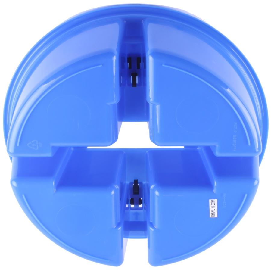 コシハラ ツールキャリートレイ ワークトレー ツールトレー 丸型 青