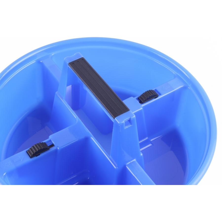 コシハラ ツールキャリートレイ ワークトレー ツールトレー 丸型 青