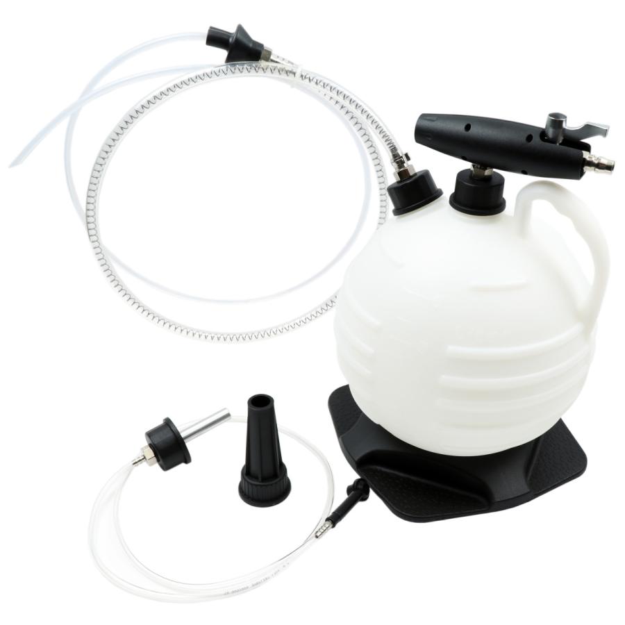 コシハラ エアーオイルエキストラクター 空気圧オイルチェンジャー ブレーキブリーダー付き 空気圧ブレーキオイルチェンジャー 台湾製 KOSHIHARA L852