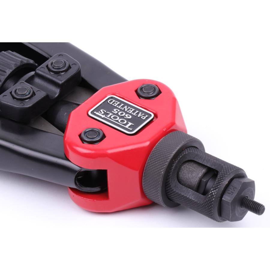 コシハラ ハンドナッター ハンドリベッターセット リベットナッター ナットリベッター リベッター 両手式 M3-4-5-6-8-10 全長330mm KOSHIHARA LL050