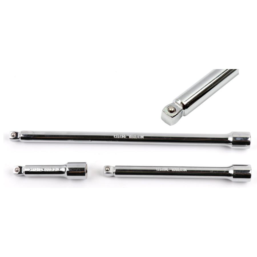 KOSHIHARA コシハラ M862 差込角 9.5mm(3/8インチ) ウォブルエクステンションバーセット WOBBLE式 全長75,150,250mm 3本セット 台湾製 :M862:超原ツール株式会社 - 通販 - Yahoo!ショッピング KOSHIHARA コシハラ M862 差込角 9.5mm(3/8インチ) ウォブルエクステンションバーセット WOBBLE式 全長75,150,250mm 3本セット 台湾製 :M862:超原ツール株式会社 - 通販 - Yahoo!ショッピング