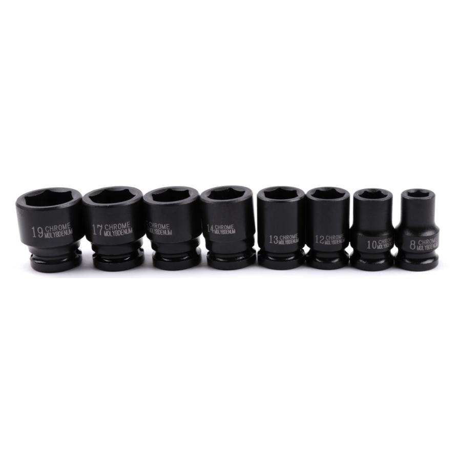 コシハラ 差込角 9.5mm(3/8インチ) インパクトレンチ用ソケット