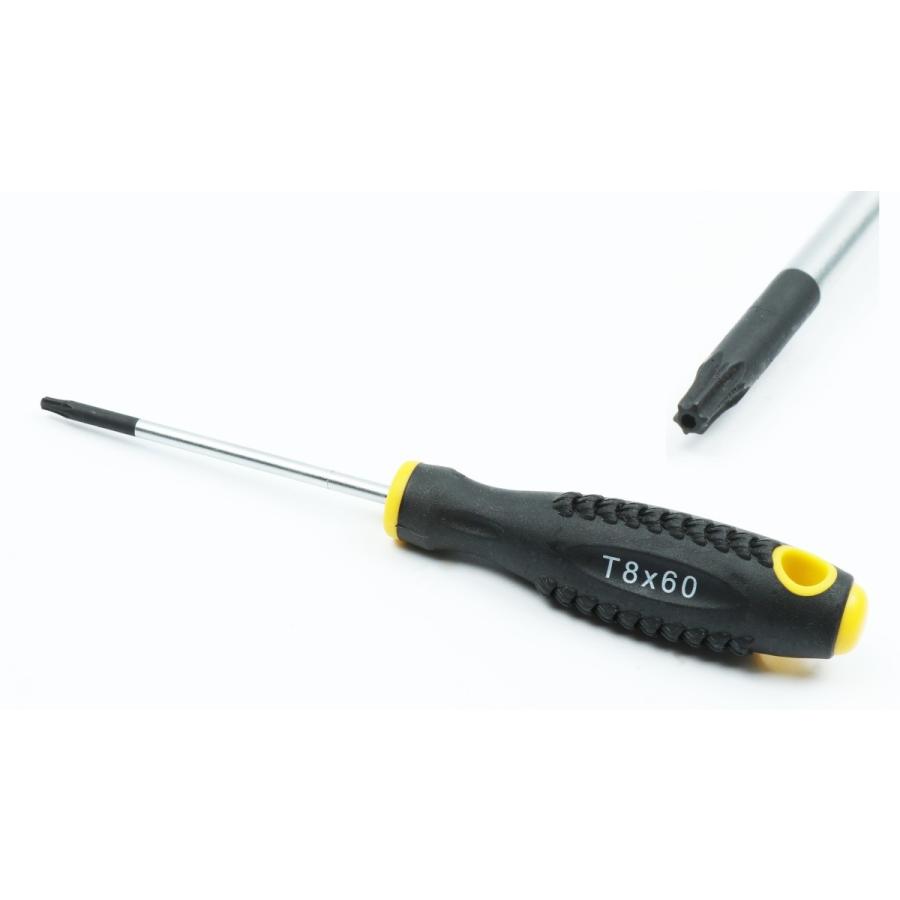 Koshihara N308 ヘックスローブドライバー いじり止め トルクスドライバー T8 軸長60mm 軸径3mm 材質s2 全長132mm 台湾製 整備用工具 N308 超原ツール株式会社 通販 Yahoo ショッピング