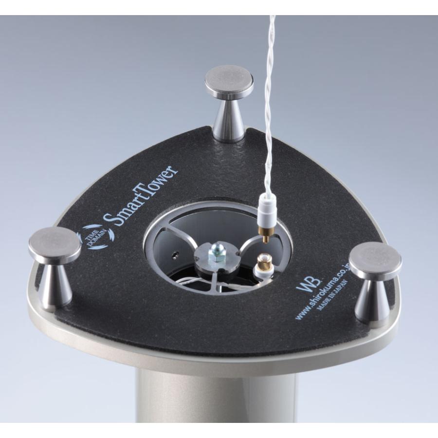 シロクマ タイムドメイン mid Tower スピーカー mypod8 アンプ シロクマ、高さ260mmのタイムドメインスピーカー「myPod8」 - AV Watch