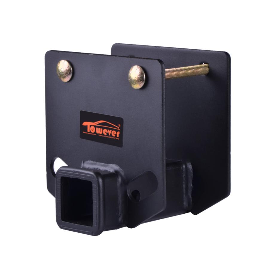 【並行輸入品】Towever 83803 トレーラーヒッチレシーバー RVバンパーヒッチレシーバー 2インチ 4 x 4インチ 正方形 RVバン