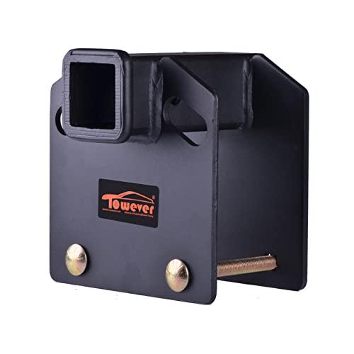 【並行輸入品】Towever 83803 トレーラーヒッチレシーバー RVバンパーヒッチレシーバー 2インチ 4 x 4インチ 正方形 RVバン