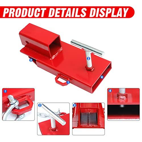 鉄製垂直ヒッチアダプター CURT 正規品 トレーラーヒッチ用 垂直変換レシーバー/アダプター