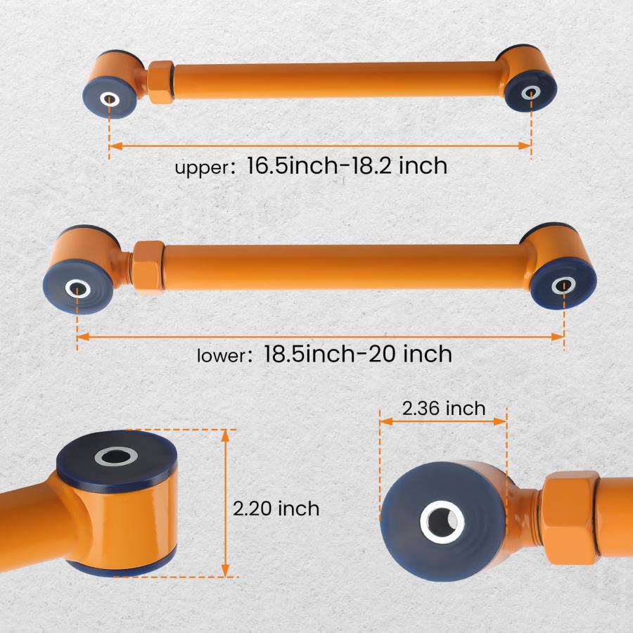 【並行輸入品】maXpeedingrods Front Control Arms for Dodge Ram 1500 2500 3500 1の画像