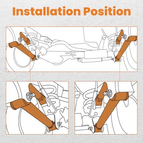 【並行輸入品】maXpeedingrods Front Control Arms for Dodge Ram 1500 2500 3500 1の画像