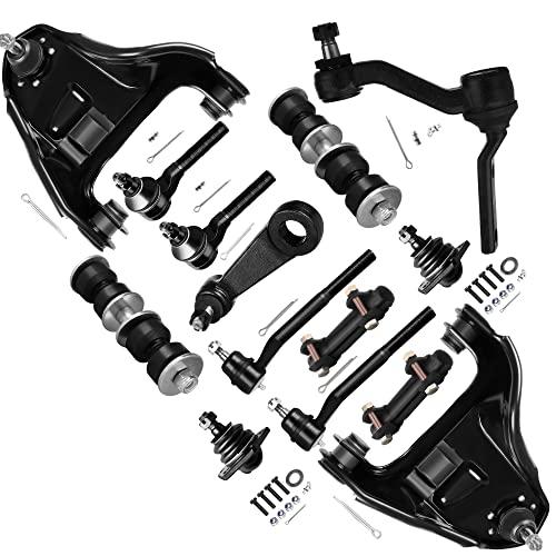 【並行輸入品】SOSOPART 14pc Set 4WD Suspension Kit Upper Control Arm Inner Out_1