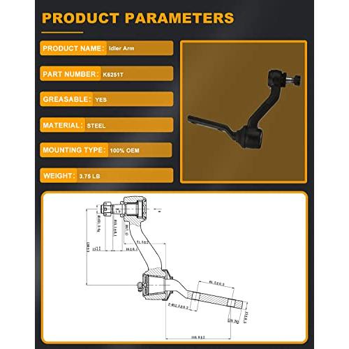 【並行輸入品】SOSOPART 14pc Set 4WD Suspension Kit Upper Control Arm Inner Out_7