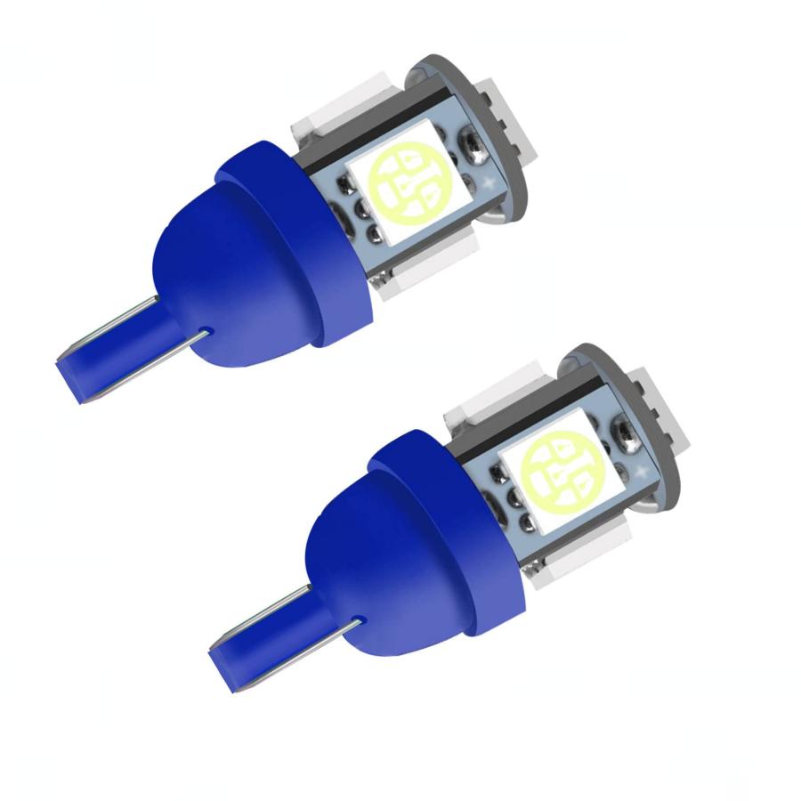 【並行輸入品】10パック T10 194 168 LED電球 158 161 PC194 PC195 インストルメントパネル ゲージ クラスターの画像