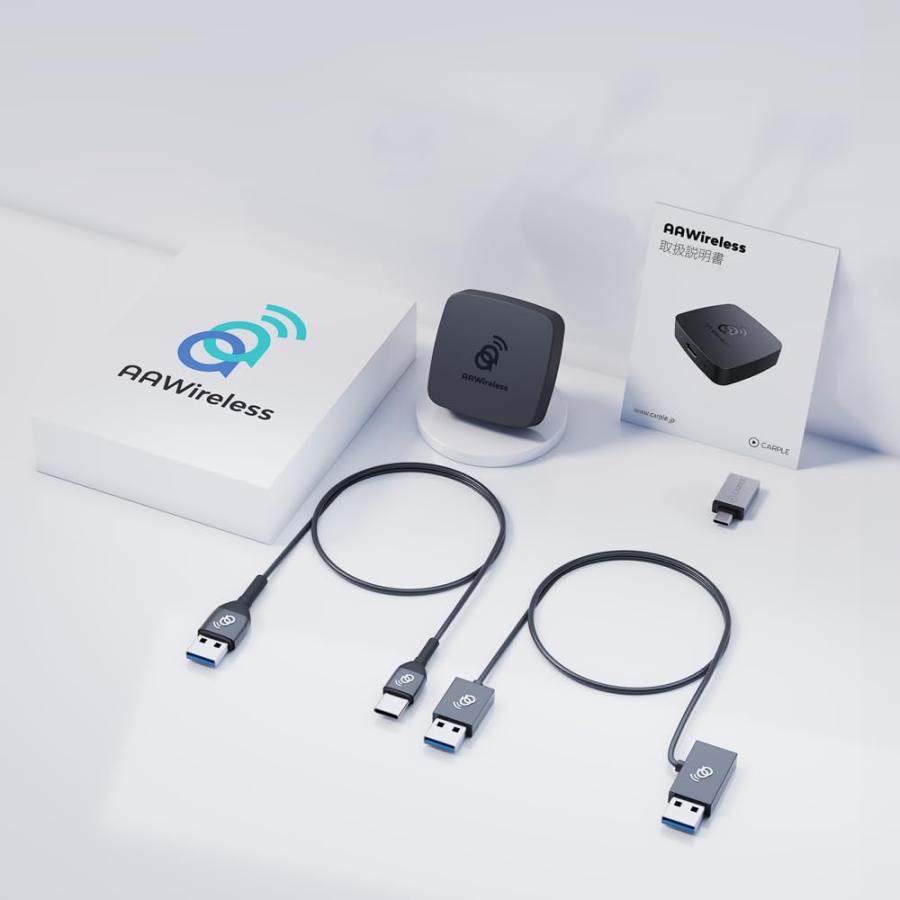 並行輸入品】AAWireless Android Auto ワイヤレス ドングル