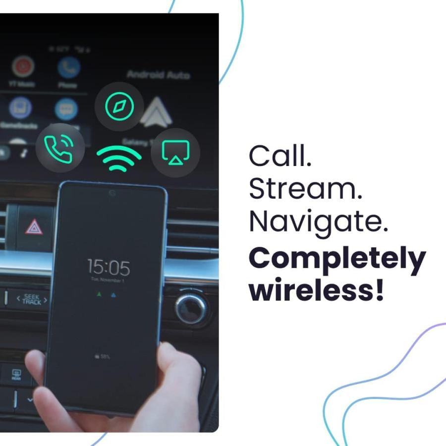 AAWireless Android Auto ワイヤレス ドングル Wireless Androi AAWireless Android Auto ワイヤレス ドングル Wireless Androi