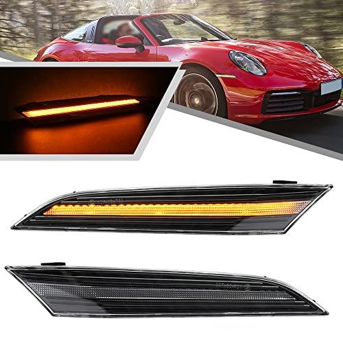 並行輸入品】Mingruiテスト 2個 911 992 アンバー ダイナミック