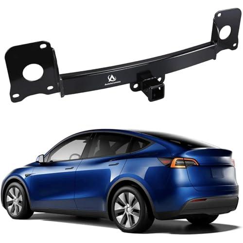 【Tesla純正】トレーラーヒッチ レシーバー ケース付き 並行輸入品】Tesla モデルYリアトレーラーヒッチ牽引フックレシーバー