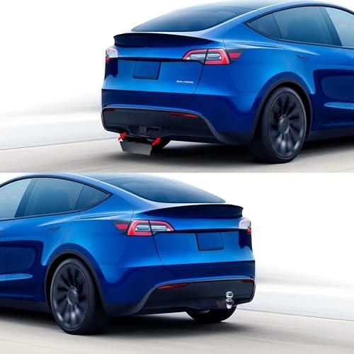 並行輸入品】Tesla モデルYリアトレーラーヒッチ牽引フックレシーバー