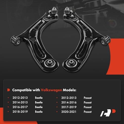 【並行輸入品】A Premium コントロールアームキット 取り替えっこ用 VW Passat 2012 2021 Beetle どんぶり鉢合わせ目付き添い人