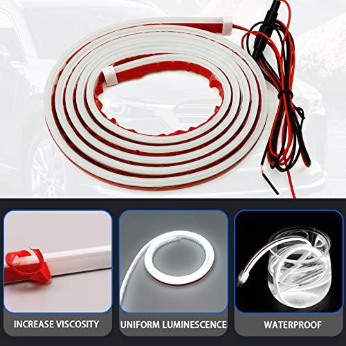【並行輸入品】Car Hood LED Strip Lights, Exterior Lights for Cars 59 Inch Car_7