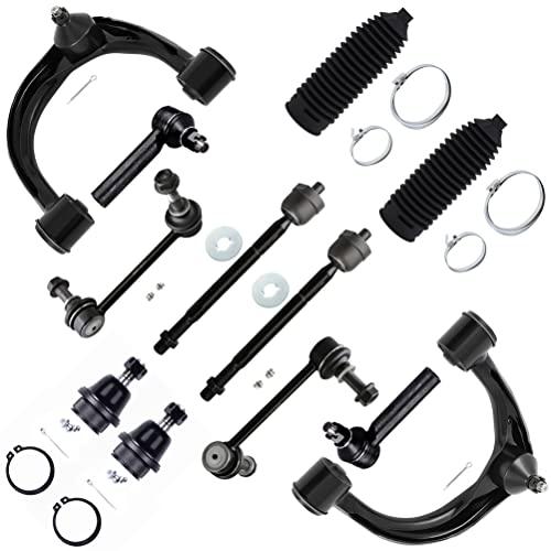 【並行輸入品】SCITOO 12pcs Suspension Kit Upper Control Arm Inner Outer Tie Ro
