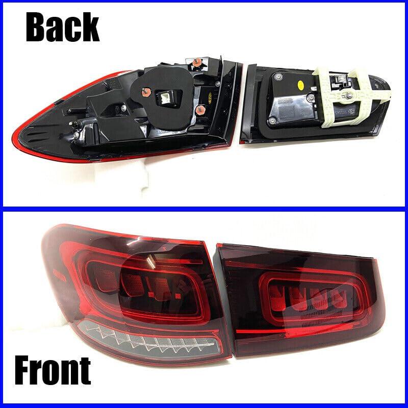 【並行輸入品】スポーツカーのテールライト LED テールライト リアランプ スモーク 12V DRL 信号 に適合する ベンツ GLC 2016_8