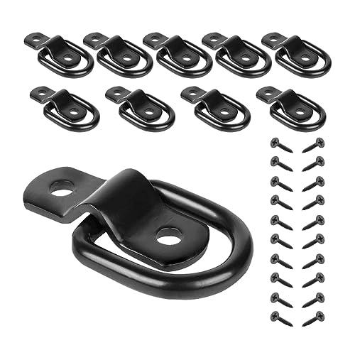 並行輸入品】AUCELI Dリングタイダウンアンカー 10個パック 1/4