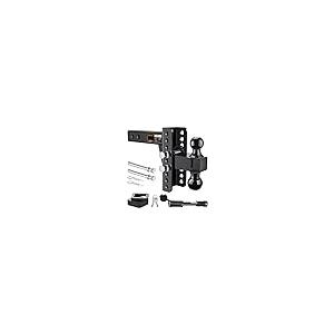 【並行輸入品】Adjustable Trailer Hitch  Drop Hitch Tow Hitch with 2.5 inch Rece_1