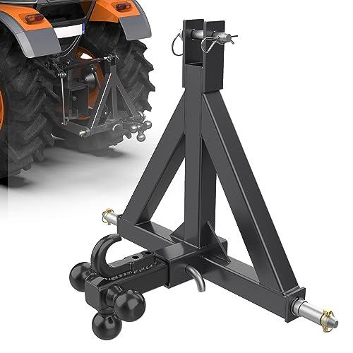 【並行輸入品】3 Point Trailer Hitch 2\" Receiver Trailer Ball Hitch with Towing"_1
