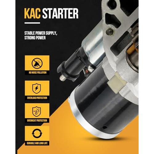 【並行輸入品】KAC Automotive Replacement Starter Starters, Starter Compatibleの画像