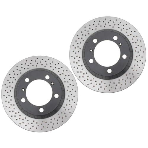並行輸入品】2PCS Rear Rotors Brake Automotive Replacement Rotor
