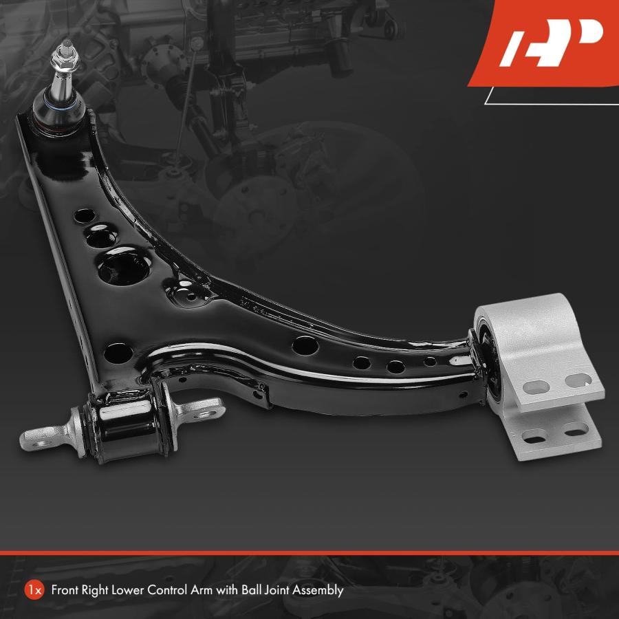 【並行輸入品】A Premium Front Right Lower Control Arm with Ball Joint \u0026 Bushin_3