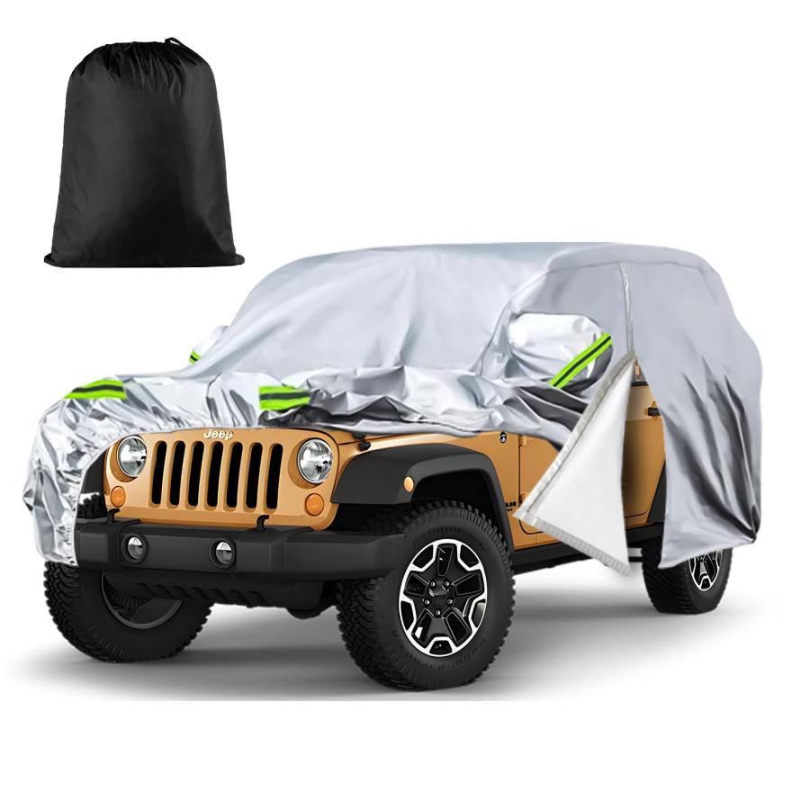 並行輸入品】ジープ・ラングラーJK JL TJ YJ CJ 4ドア、6層全天候型