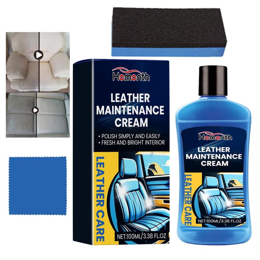 並行輸入品】Leather Rrepair Cream for Car Seats Leather Color