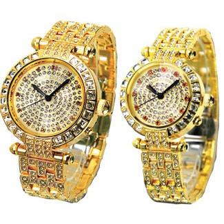 J.HARRISON 天然ルビー１石付き・シャーニング電池式電波腕時計