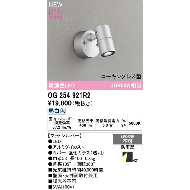 ODELIC（オーデリック） 安心のメーカー保証 OG254921R2 屋外灯