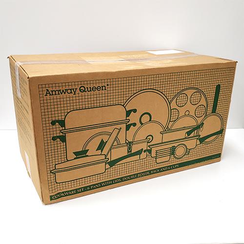 旧型】【開封品/未使用】 アムウェイ クィーン 20ピースセット 鍋 