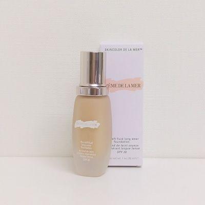 DE LA MER リキッドファンデーション 130 ウォームアイボリー LA MER/ラ メール ザ・ソフト フリュイド ロング ウェア