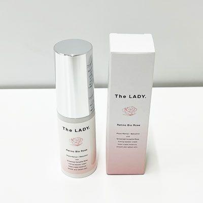 The Lady 保湿ローズクリーム 15g［ルチノビオローズ］ : キューブ