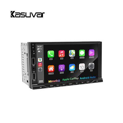 開封品】KASUVAR 7インチ2DIN カーオーディオプレーヤー KAR7 [CarPlay 