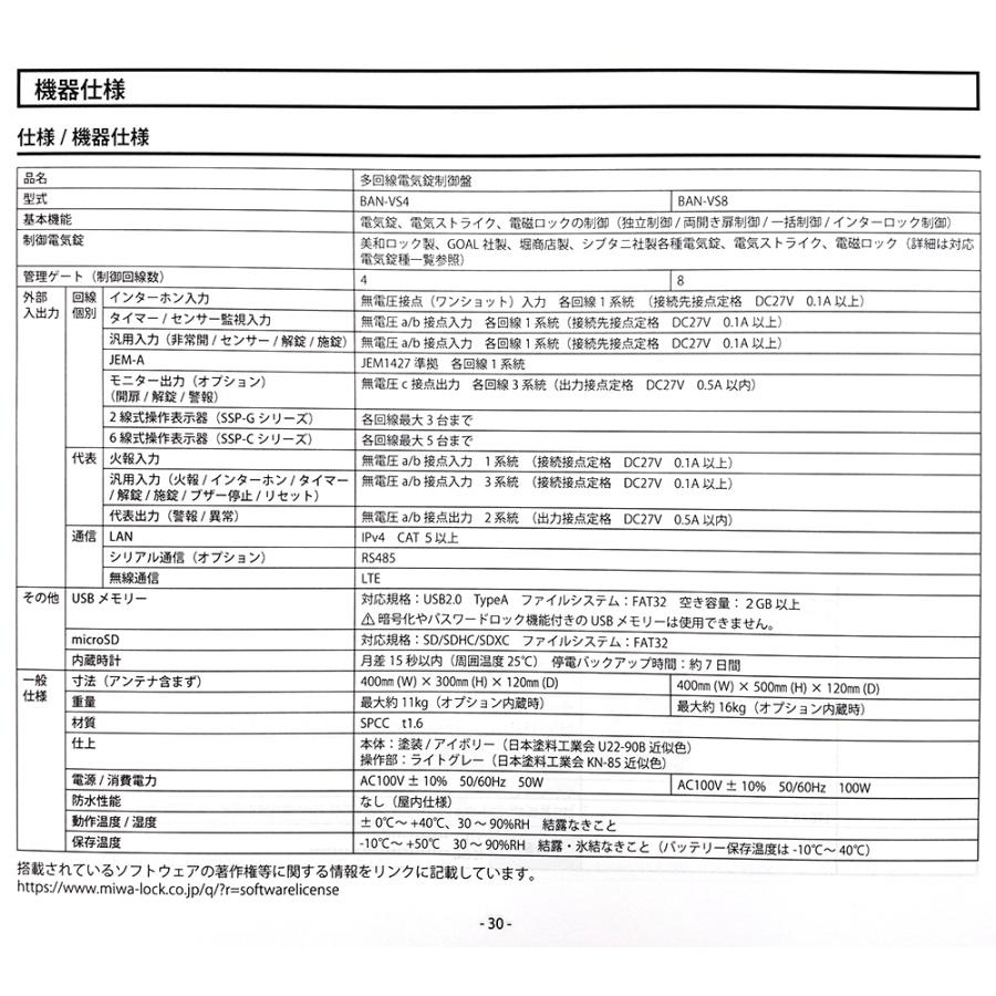 【開封品/未使用】MIWALOCK/美和ロック 多回線電気錠制御盤(8回線) BAN-VS8_4
