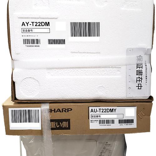 SHARP/シャープ ルームエアコン AY-T22DM + AU-T22DMY 2025年モデル 主