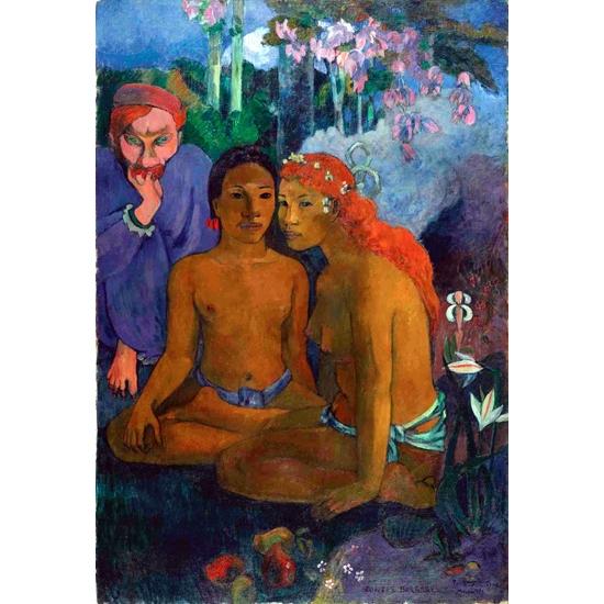 未開の物語 ポール・ゴーギャン Paul Gauguin 手描き油絵複製画 模写 レプリカ 肉筆絵画