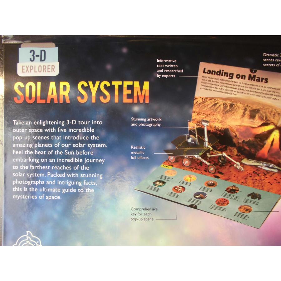 「SOLAR SYSTEM」3-D EXPLORER,  Written by Ian Graham,Illustraterd by Sebastian Quigley,Nicolas Forders絵本仕天｜koshoscarab｜21