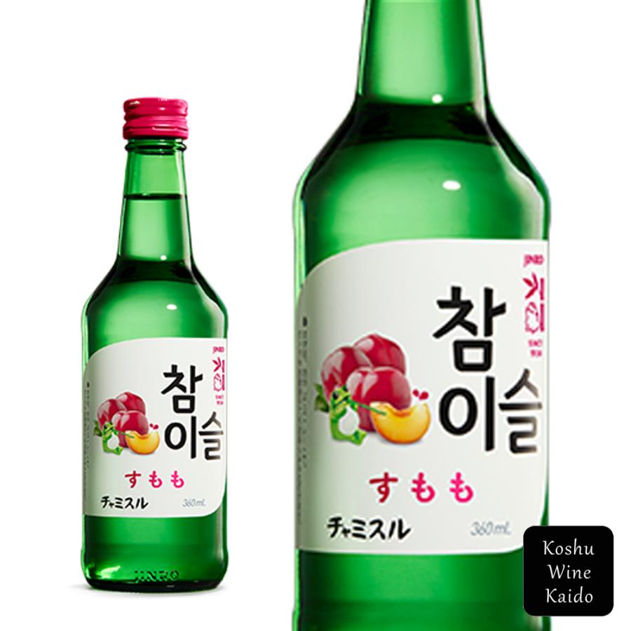 JINRO 眞露 チャミスル すもも 13° (8801048178308)【韓国焼酎/甲類