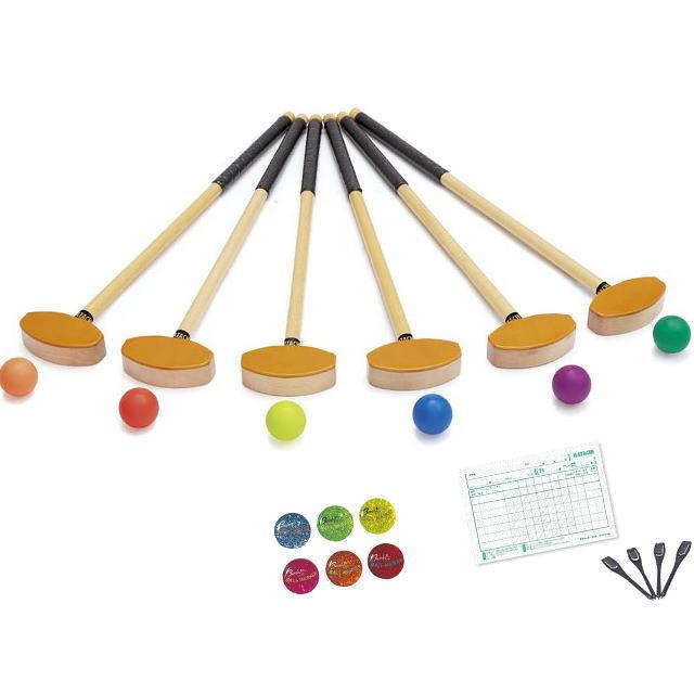 ハタチ グラウンドゴルフ BH1122 グラウンドゴルフ チームセット ジュニア 両打者用 羽立工業 グラウンド・ゴルフチームセット (ハタチ/BH1120/一般・両打者用/団体