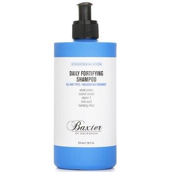 バクスターオブカリフォルニア ストレングスニング システム デイリー フォーティファイング シャンプー (すべての髪用) 473ml